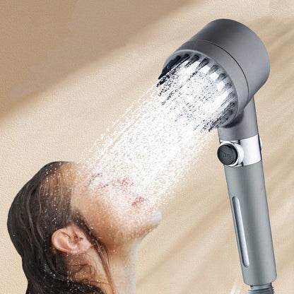 Pressurized Shower Head 4-in-1