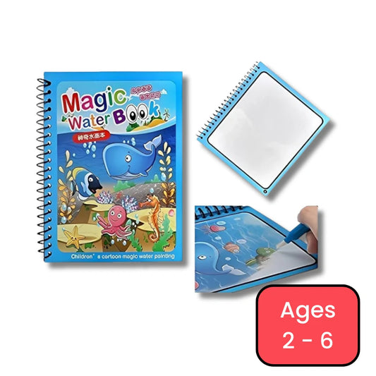 Reusable Magic Water Colouring Book