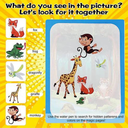 Reusable Magic Water Colouring Book
