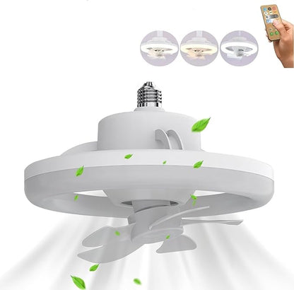 Ceiling Fan with Lights and Remote