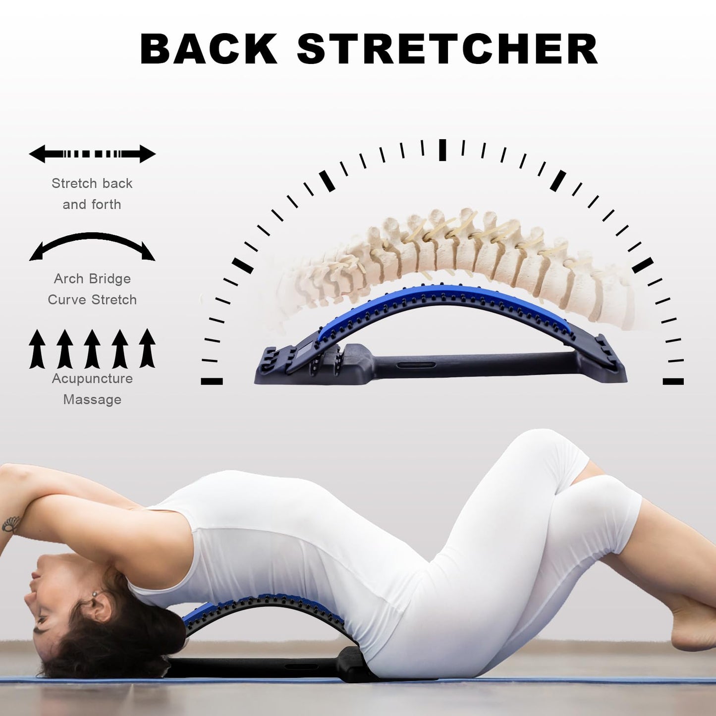 Back Stretcher for Lower Back Pain Relief