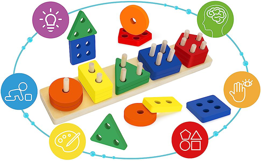 Geometric Shapes Block Toy