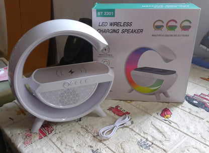 G Lamp with Bluetooth Speaker & Wireless Charger